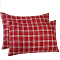 Cotton Yarn Dyed Plaid Pillowcase Slips